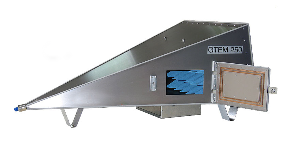 GTEM小室在射頻輻射試驗中扮演著天線的角色