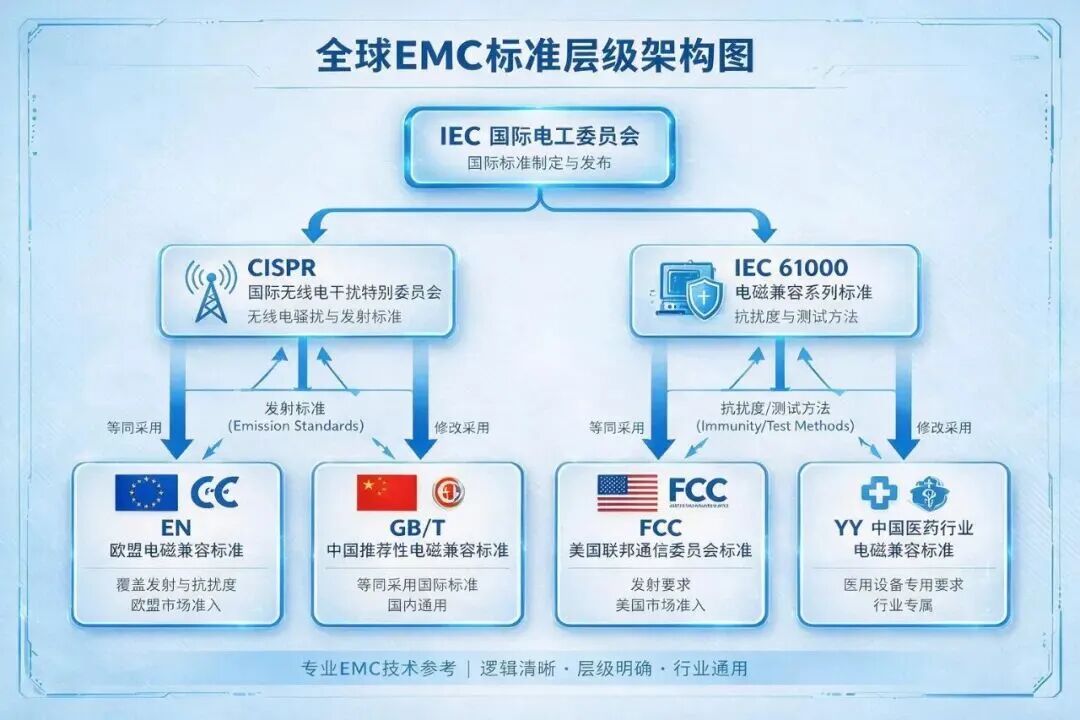 常见EMC标准解读——CISPR、IEC、GB、YY到底在说什么？(上篇）